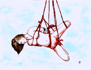 <b>In the air</b><br />watercolor, ink on paper, 21x29 cm, 2020