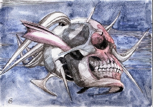 <b>Oh, My Darling</b><br />watercolor, pencil on paper, 21x29 cm, 2016