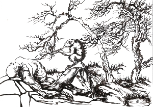<b>Daydreams</b><br />ink on paper, 21x29 cm, 2016