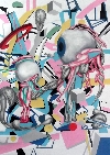 <b>Eyes</b><br />Pencil, acrylic on canvas, 100x70 cm, 2013