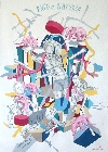 <b>Prima Materia</b><br />Pencil, acryl, oil on canvas, 130x95 cm, 2012