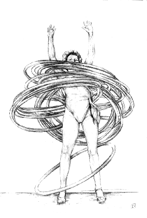 <b>from series Unrealized desire</b><br />pencil on paper, 11x17 cm, 2020
