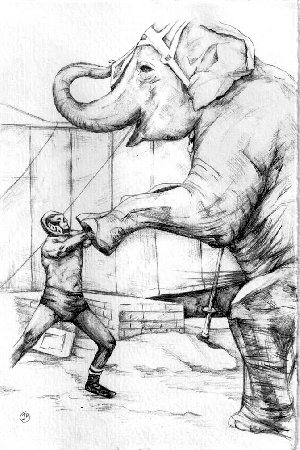 <b>from series Unrealized desire</b><br />pencil on paper, 11x17 cm, 2020